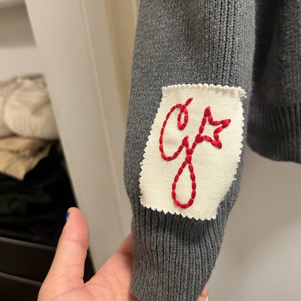 Golden Goose Gray Crewneck Sweater - Picture 2 of 6